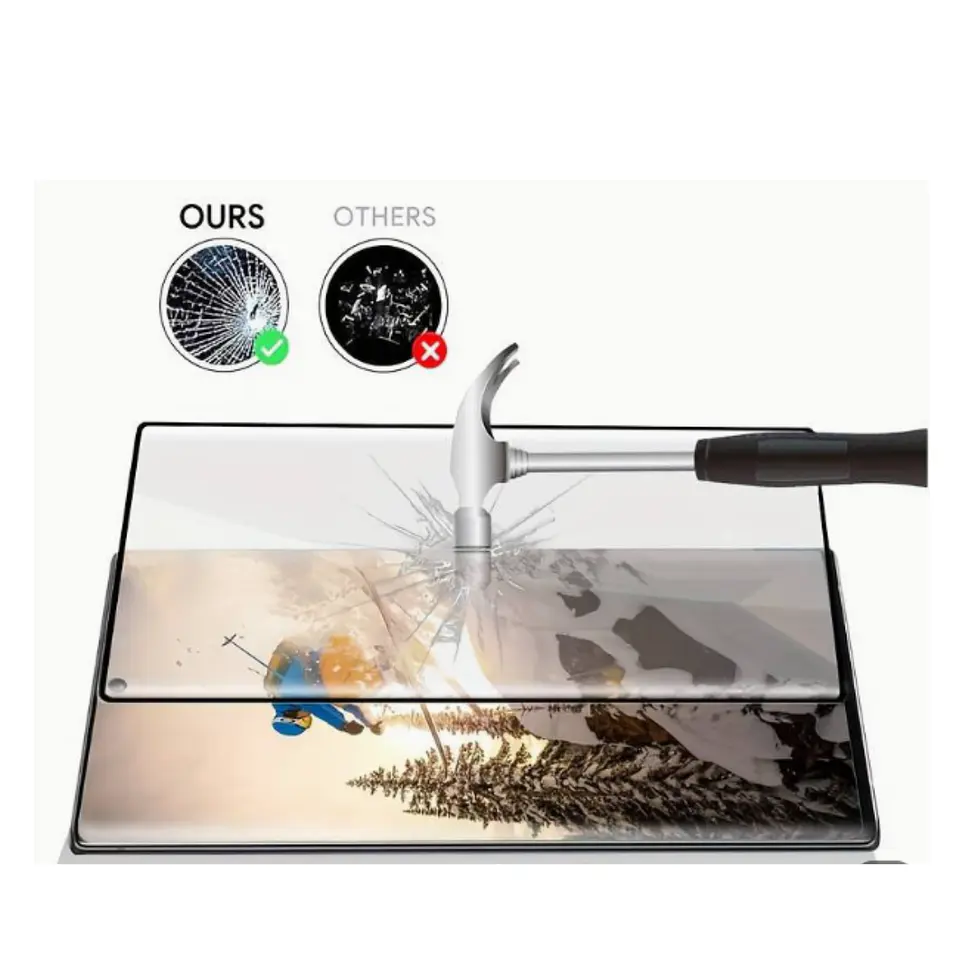 Mica Lámina Vidrio Templado Completa Para Samsung S25 Ultra 2