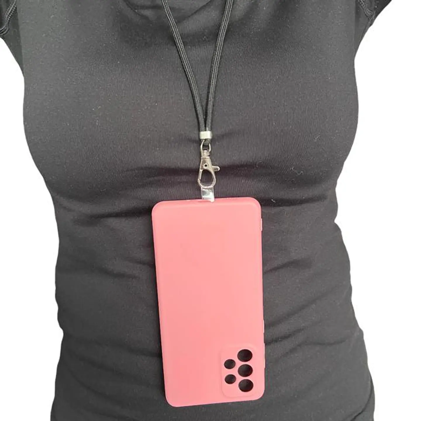 Carcasa Colgante Para Samsung A53 5G Silicona Color 5