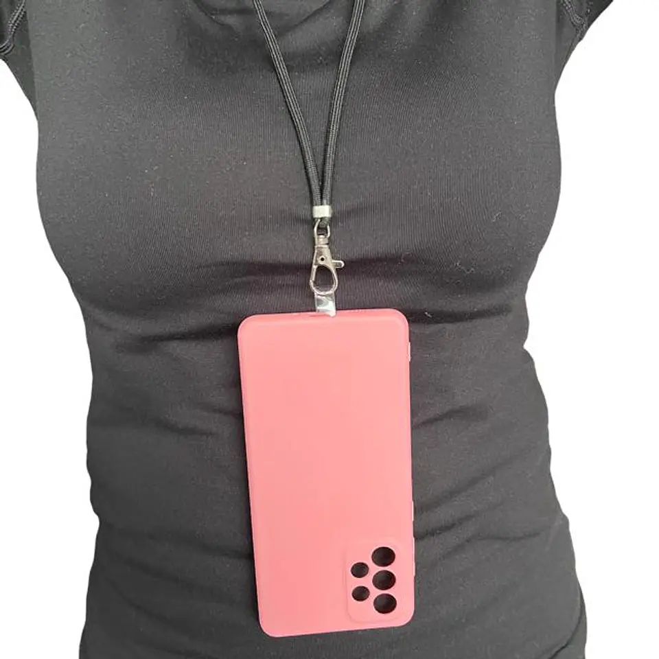 Carcasa Colgante Para Samsung A53 5G Silicona Color 5