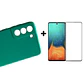 Carcasa Para Samsung S21 Fe Silicona Color + Mica Vidrio - Miniatura 6