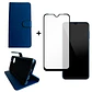 Carcasa Para Samsung A04 Normal Flip Cover Agenda + Mica Lámina - Miniatura 1