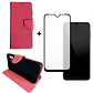 Carcasa Para Samsung A04 Normal Flip Cover Agenda + Mica Lámina - Miniatura 6