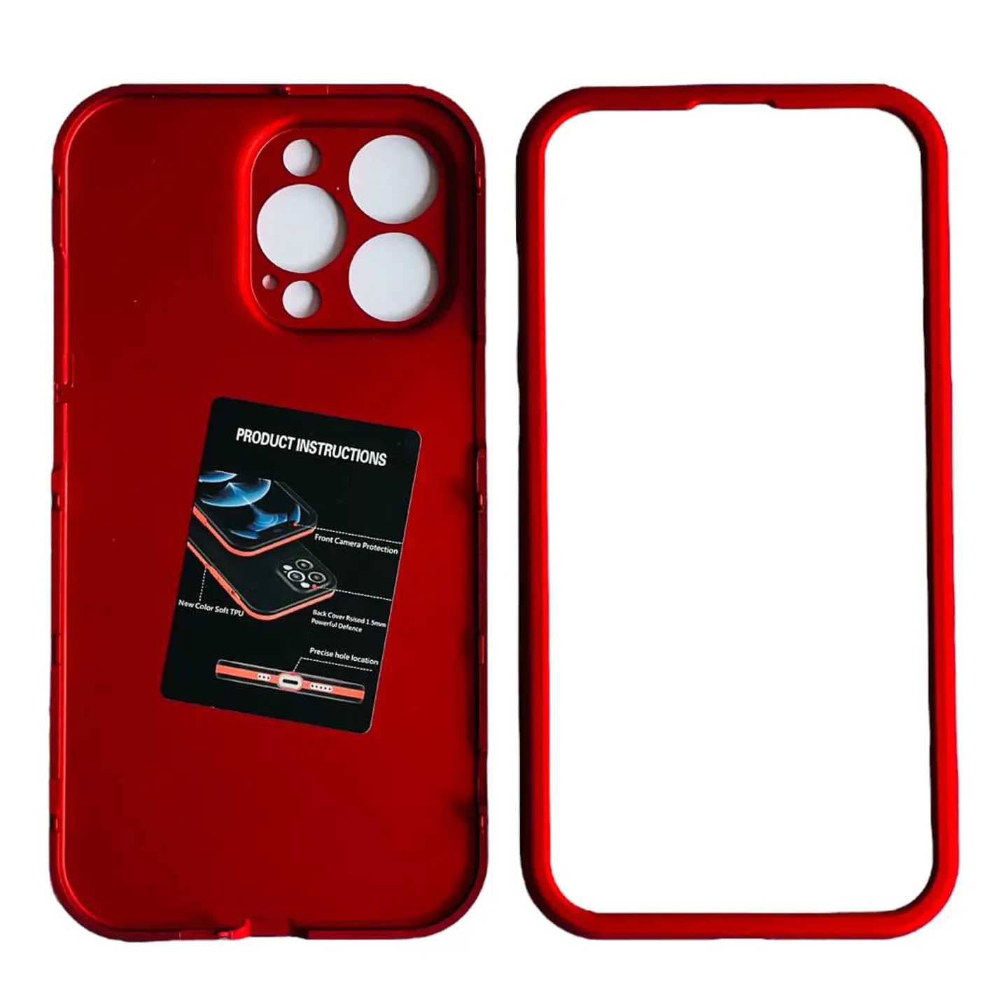 Carcasa 360° Grados Para iPhone 13 Pro Anti Golpes 3