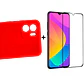 Carcasa Para Xiaomi Redmi A1 Silicona Color + Mica Lámina - Miniatura 2
