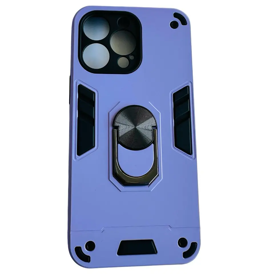 Carcasa Para iPhone 14 Pro Max Anti Golpes Anillo Colores 5