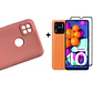 Carcasa Para Xiaomi Redmi 10a Silicona Color + Mica - Miniatura 3