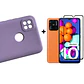 Carcasa Para Xiaomi Redmi 10a Silicona Color + Mica - Miniatura 4