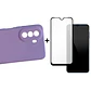Carcasa Para Samsung A04s Silicona Color + Mica Lámina - Miniatura 3