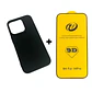 Carcasa Para iPhone 14 Pro Silicona Color + Mica Lámina - Miniatura 7