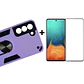 Carcasa Para Samsung S21 Fe Anti Golpes Anillo + Mica Vidrio - Miniatura 1