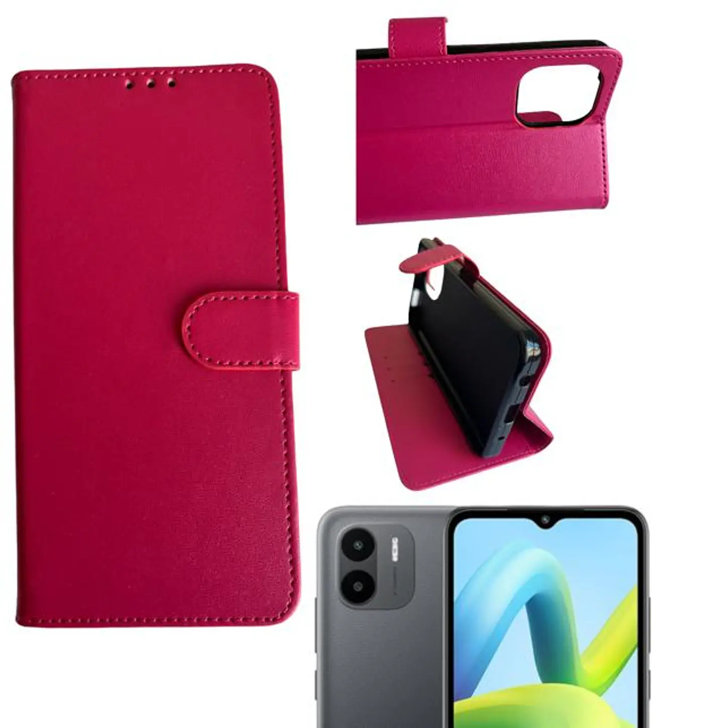 Carcasa Para Xiaomi Redmi A1 Flip Cover Agenda 3