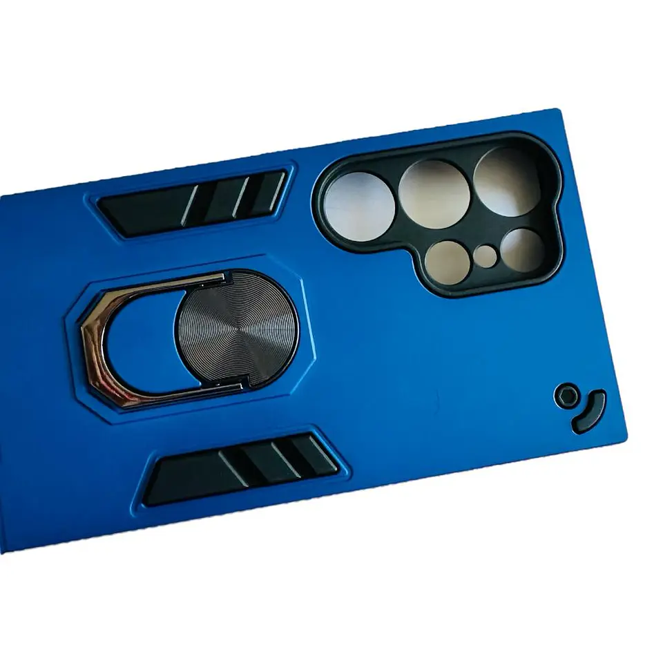 Carcasa Para Samsung S24 Ultra Anti Golpes Anillo Colores 4