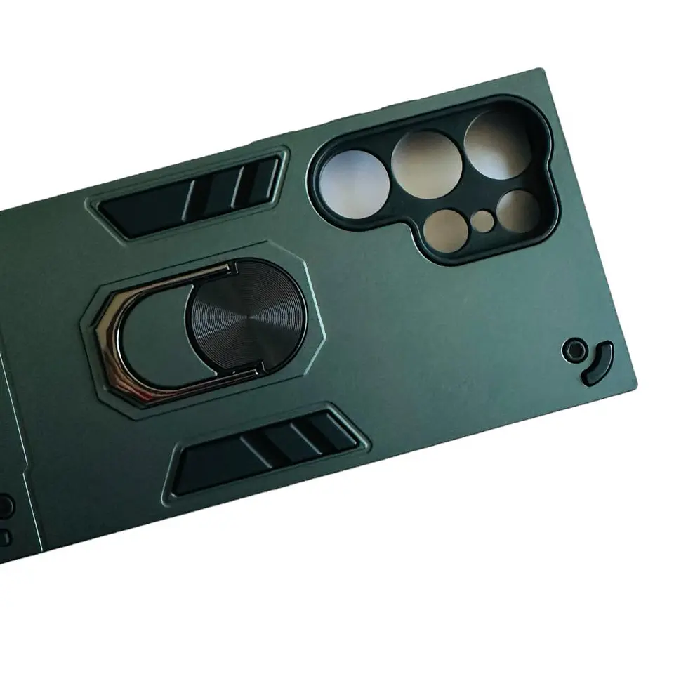 Carcasa Para Samsung S24 Ultra Anti Golpes Anillo Colores 5