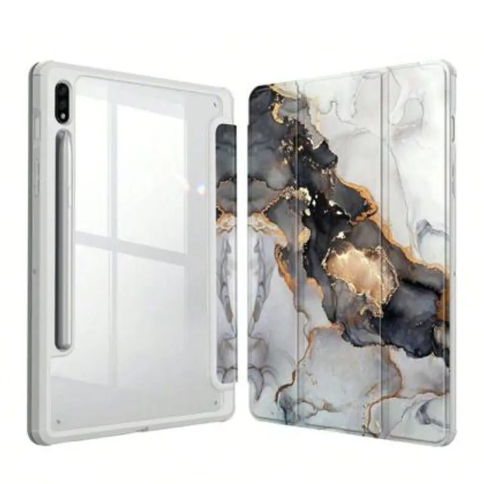 Funda Smart Cover Clear Para Tablet Samsung S9 Fe 10.9 5