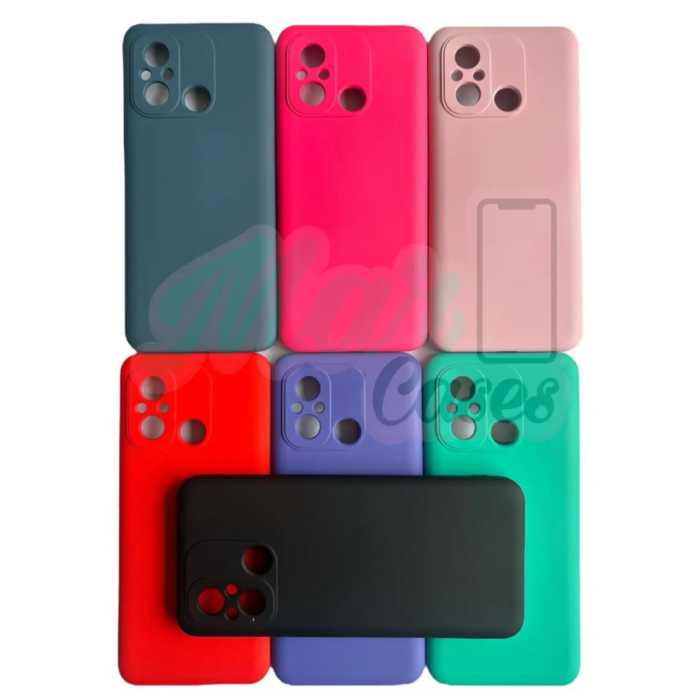 Carcasa Para Xiaomi Redmi 12c Silicona Color 8