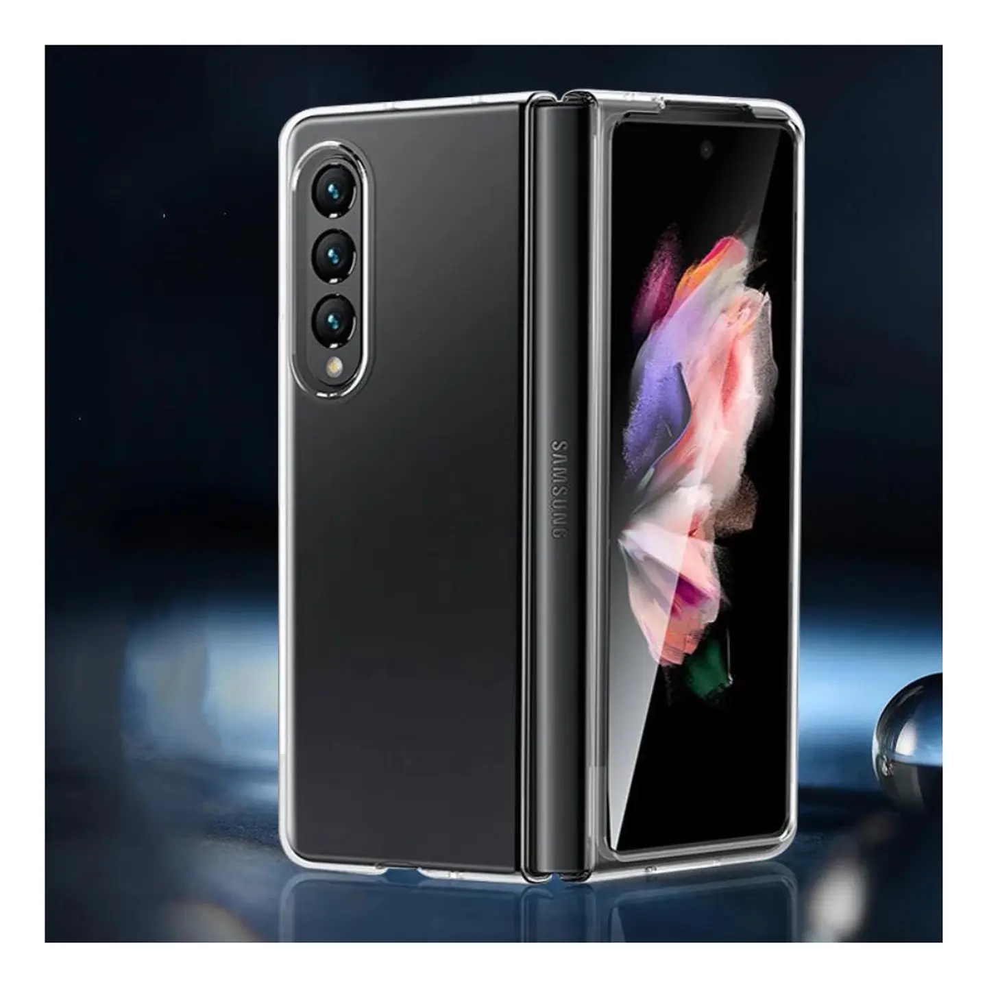 Carcasa Transparente Acrílica Para Samsung Z Fold 4 1