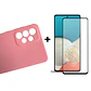 Carcasa Para Samsung A53 5g Silicona Color + Mica - Miniatura 6