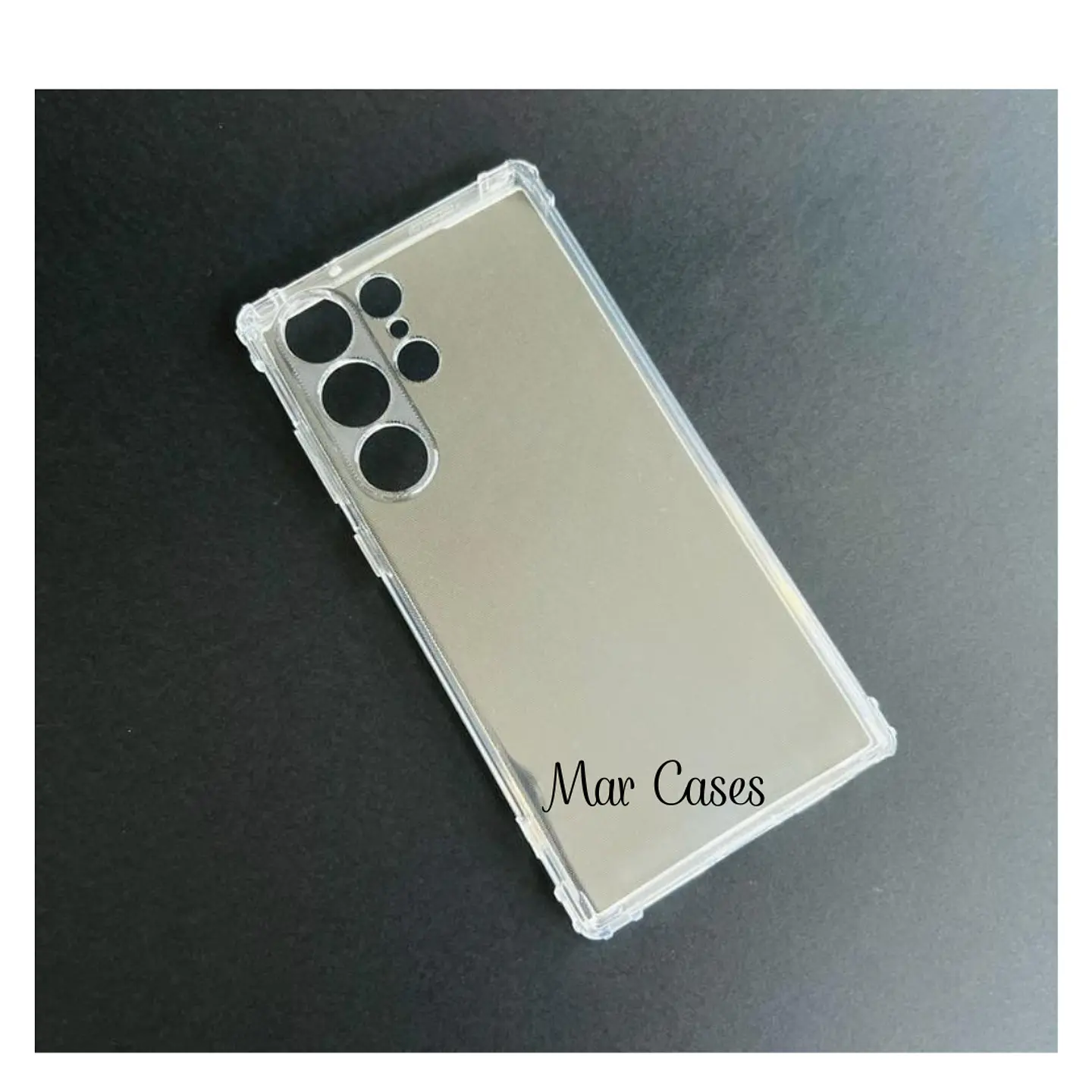 Carcasa Para Samsung S23 Ultra Transparente Reforzada 1