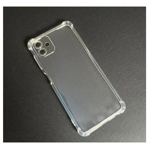 Carcasa Para Samsung A04 Normal Transparente Reforzada