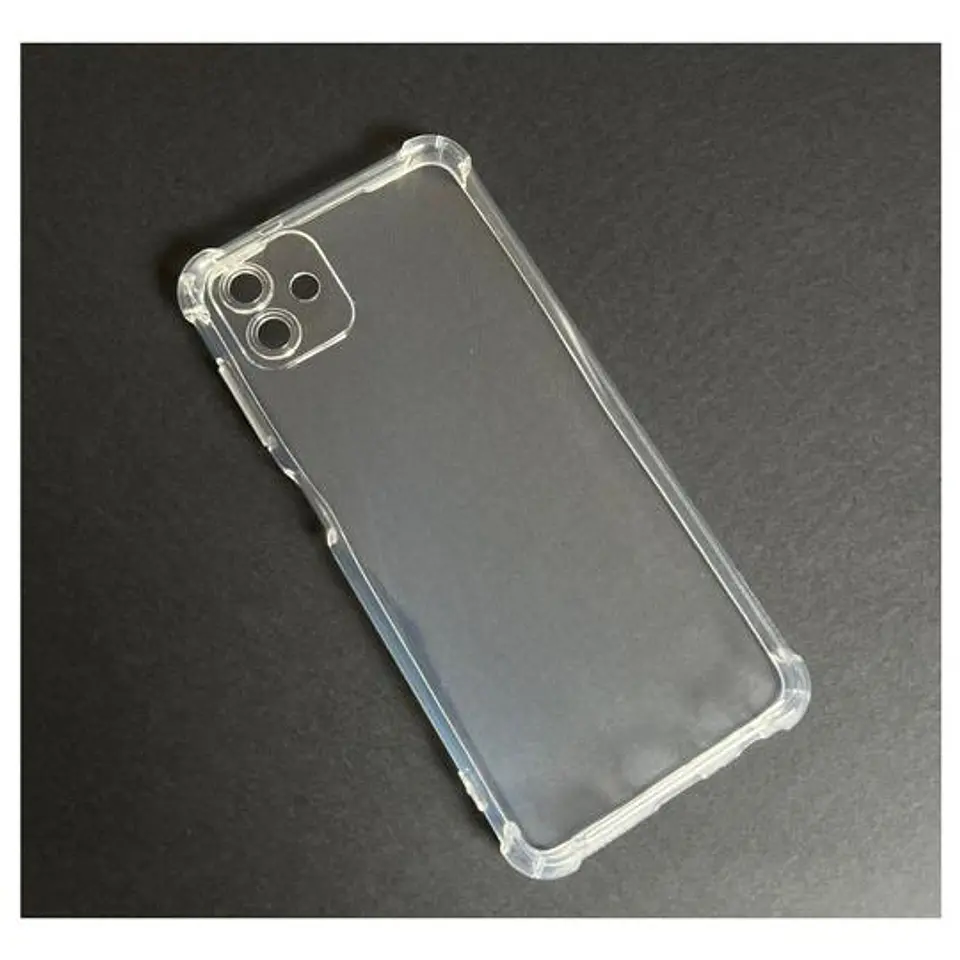Carcasa Para Samsung A04 Normal Transparente Reforzada 1