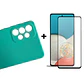Carcasa Para Samsung A73 5g Silicona Color + Mica - Miniatura 6
