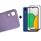 Carcasa Para Samsung A03 Core Silicona Color + Mica Lámina - Miniatura 2