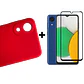 Carcasa Para Samsung A03 Core Silicona Color + Mica Lámina - Miniatura 4
