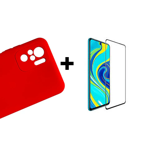 Carcasa Para Xiaomi Redmi Note 10 4g / 10s Silicona Color + Mica