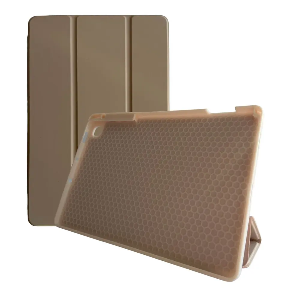 Funda Smart Cover Para Tablet Samsung S6 Lite Con Ranura 3