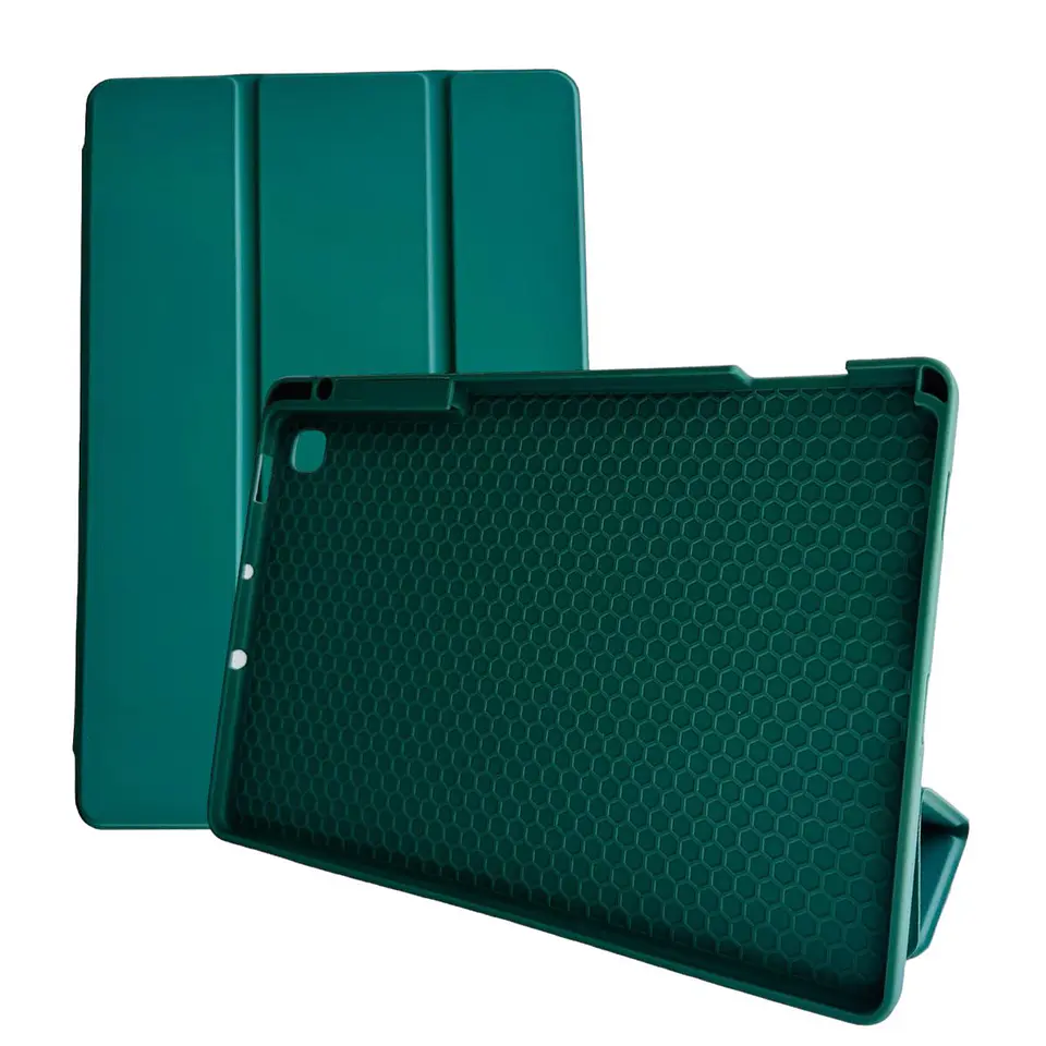 Funda Smart Cover Para Tablet Samsung S6 Lite Con Ranura 4