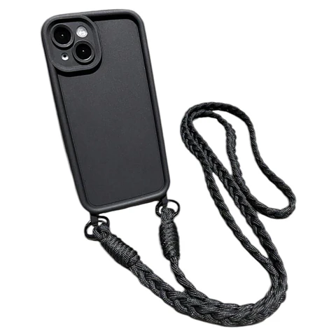 Carcasa Para iPhone 16 Pro Colgante 2 Cordones