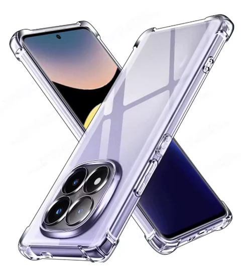 Carcasa Para Xiaomi Note 14 Pro 5g Transparente Reforzada