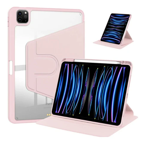 Carcasa Smart Cover Clear 360 Para iPad Pro 12.9 2020-24