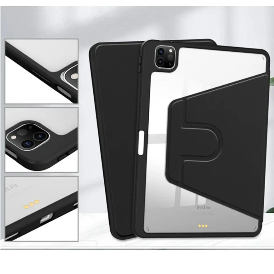 Carcasa Smart Cover Clear 360 Para iPad Pro 12.9 2020-24 9