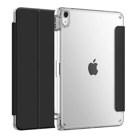 Carcasa Smart Cover Clear Para iPad A16 11th Gene 11 2025 Negro