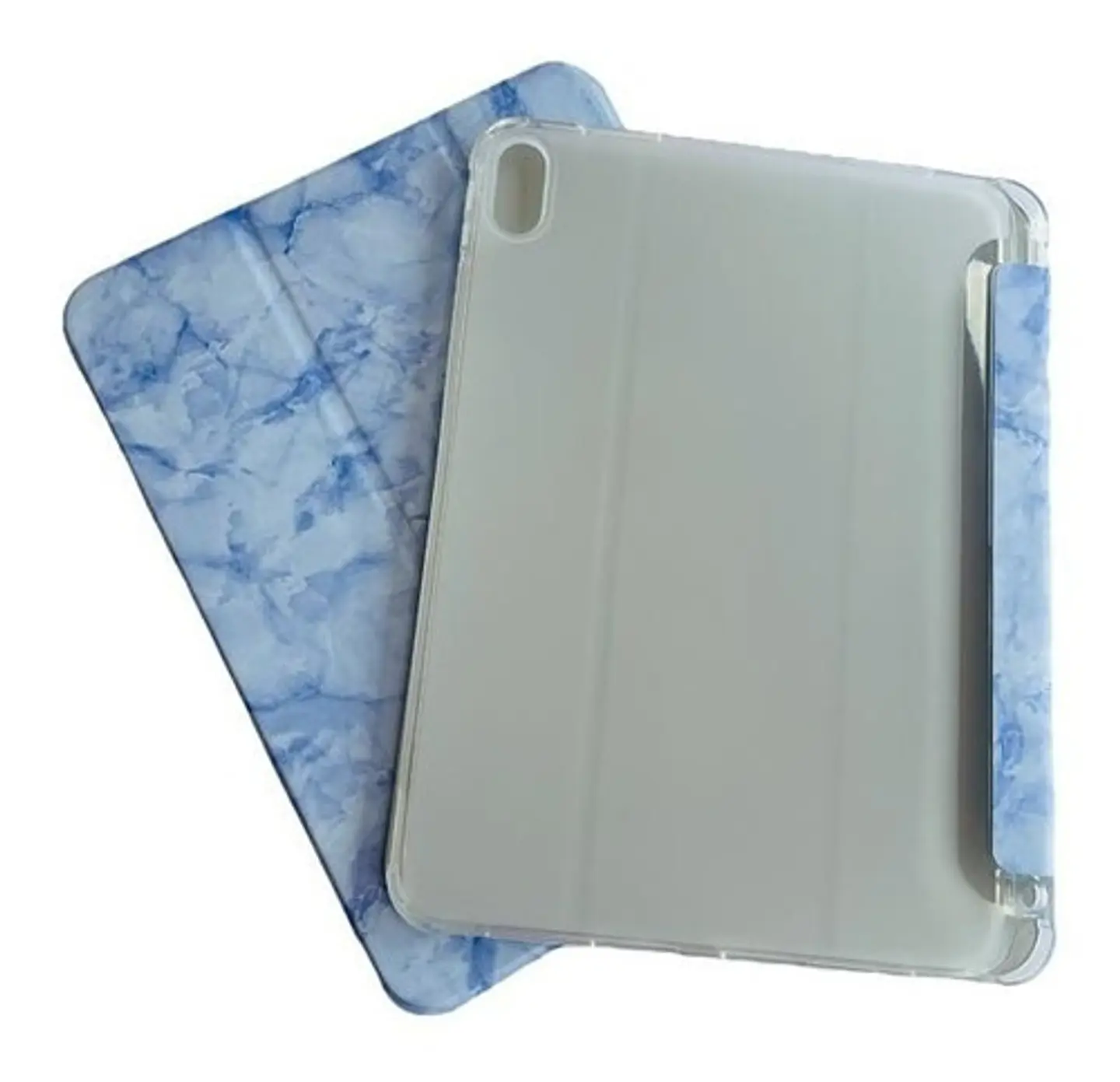 Funda Smart Cover Para iPad A16 11th Gene 11 Mármol Azul 1