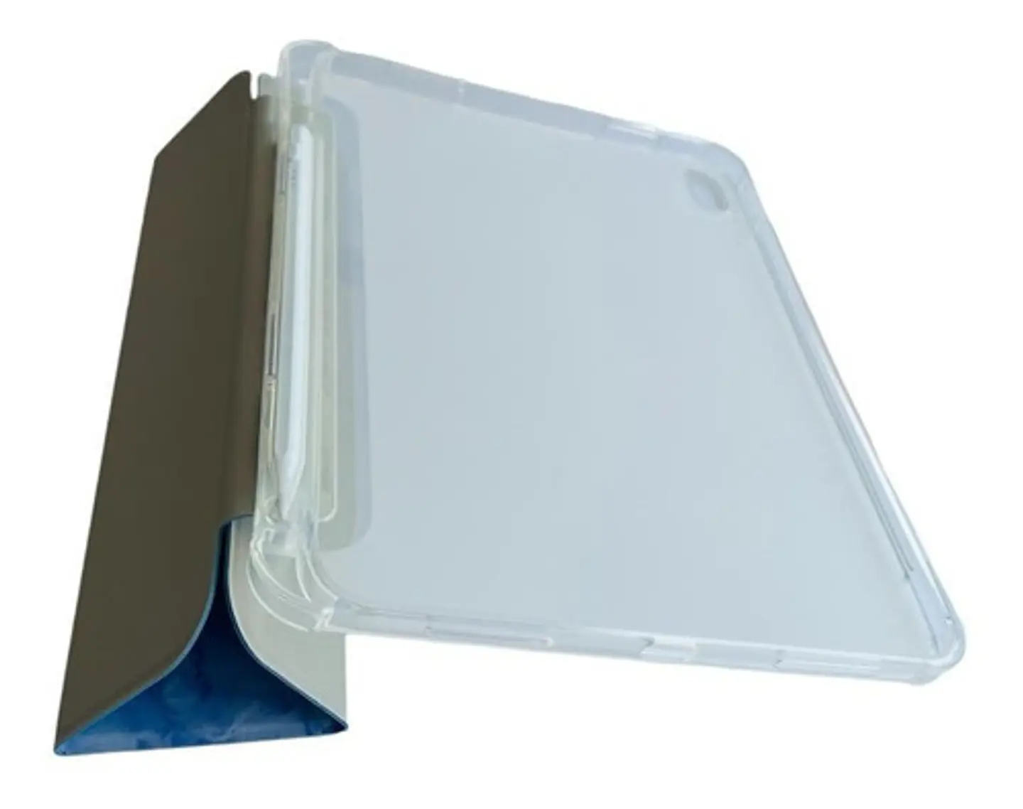 Funda Smart Cover Para iPad A16 11th Gene 11 Mármol Azul 3