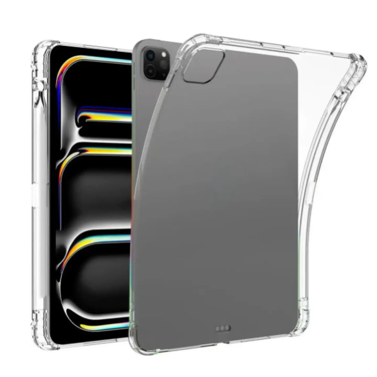 Carcasa Transparente Con Ranura Para iPad Air 13 M3 2025 1