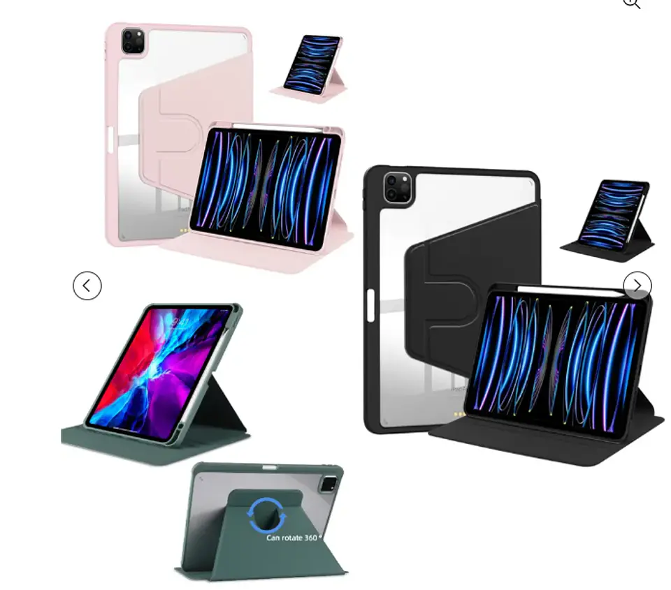 Carcasa Smart Cover Clear 360 Para iPad Air 13 M3 2025 4