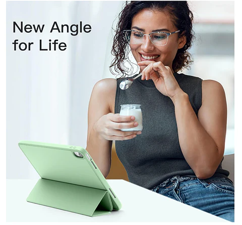 Carcasa Smart Cover Ranura Para iPad 10ma 10.9 Verde
