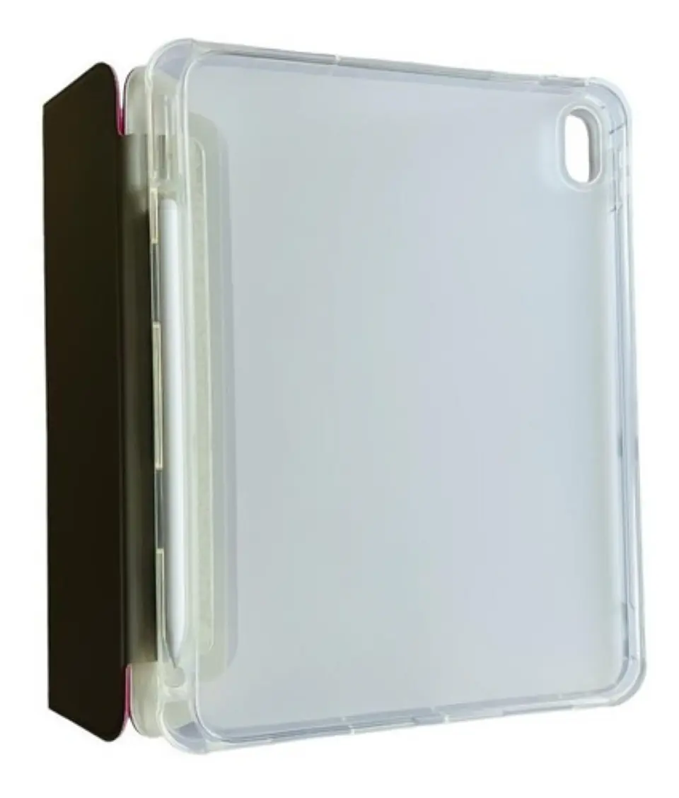 Funda Smart Cover Mármol Para iPad Air 11 M3 2025 Rosado 6