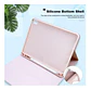 Funda Con Teclado Rosado Para iPad A16 11th Gene Español - Miniatura 3