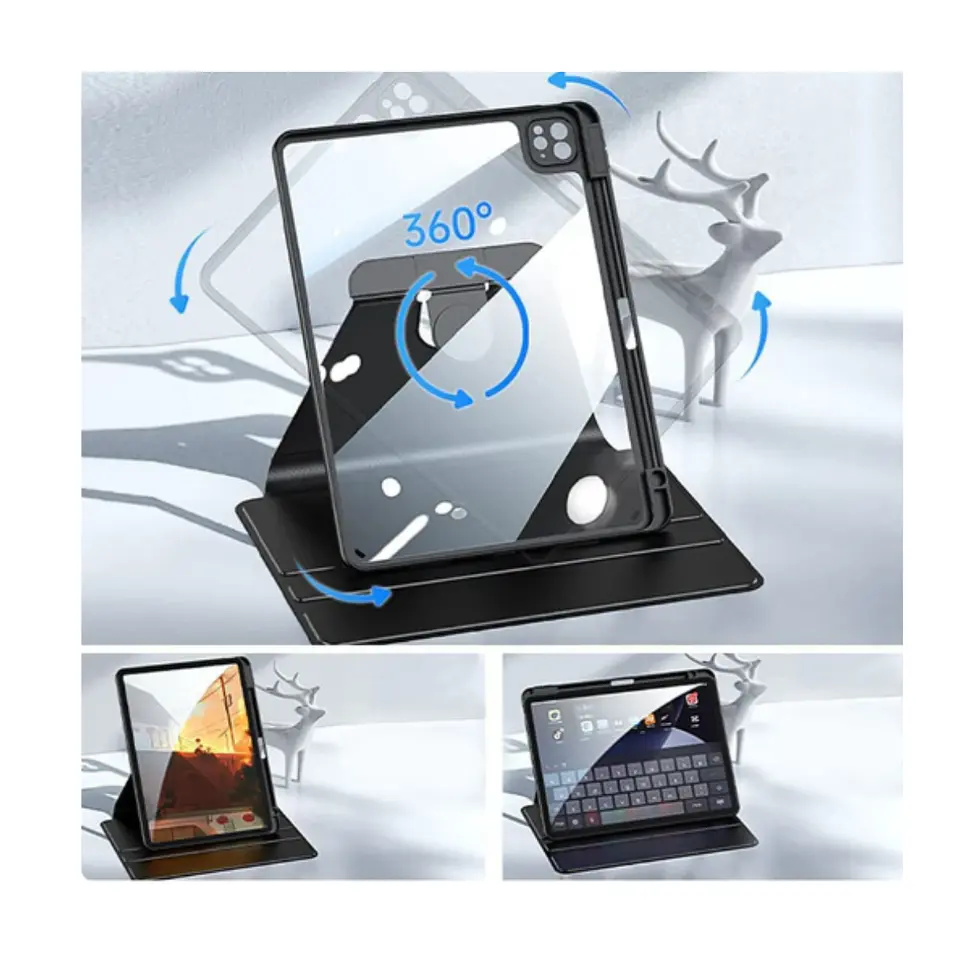 Carcasa Smart Cover Clear 360 Para iPad A16 11th Gene 11 4