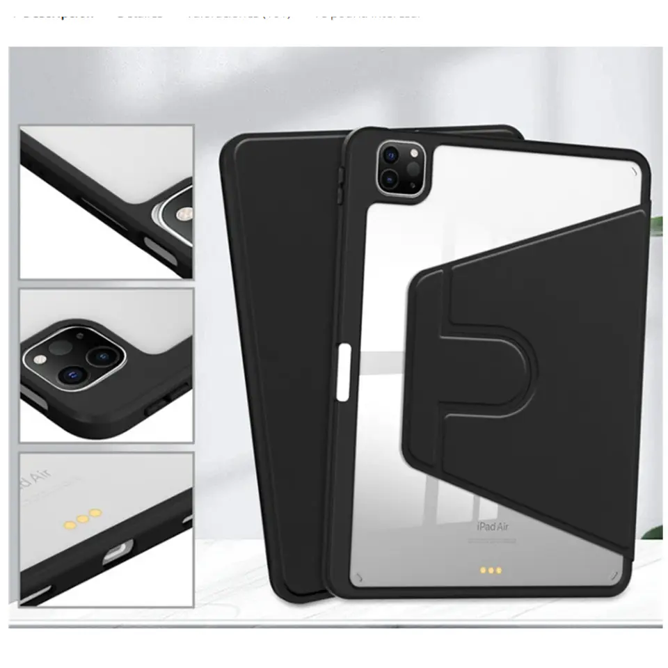 Carcasa Smart Cover Clear 360 Para iPad A16 11th Gene 11 6