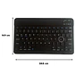 Funda Con Teclado Negro Para Samsung S10 Ultra 14.6 X920 - Miniatura 3