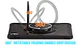 Carcasa Anillo Con Soporte Para iPad A16 11th Gene Negro - Miniatura 3