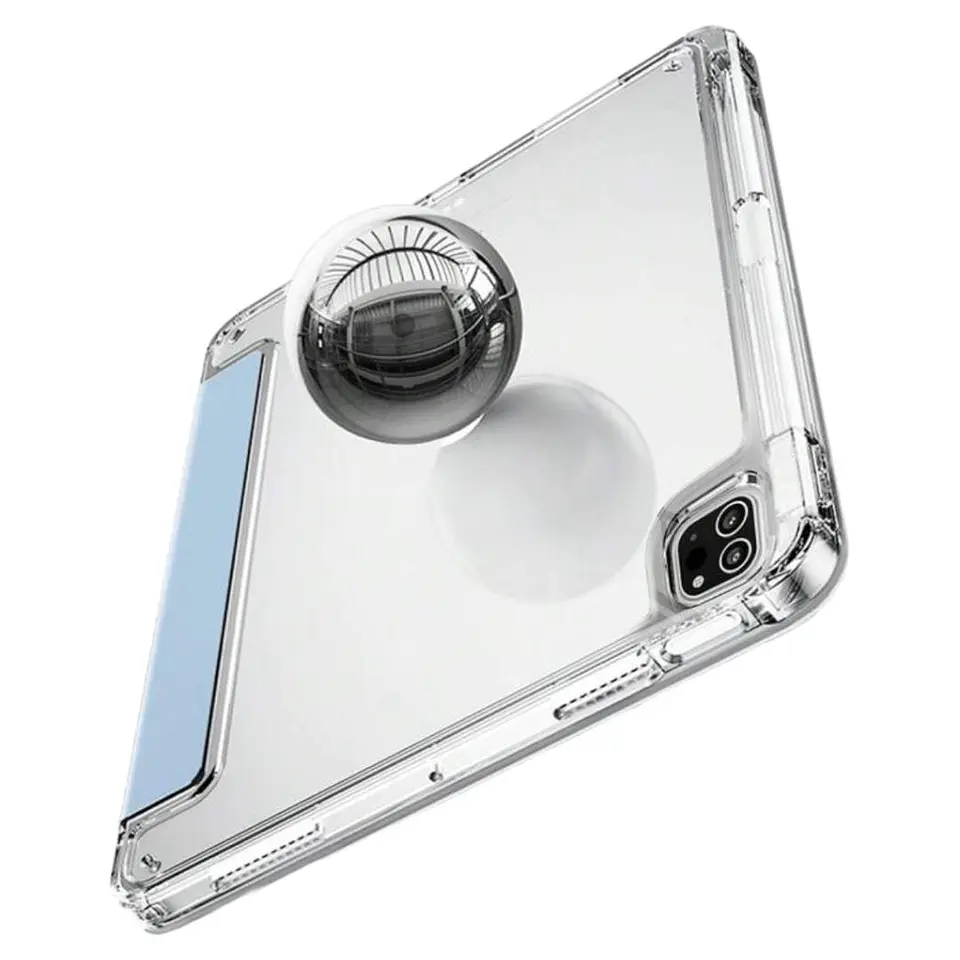 Carcasa Smart Cover Clear Para iPad 10ma Gene 10.9 Azul Claro 4