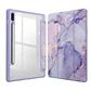 Funda Smart Cover Clear Mármol Para Tablet Samsung S10 Fe 10.9 - Miniatura 4