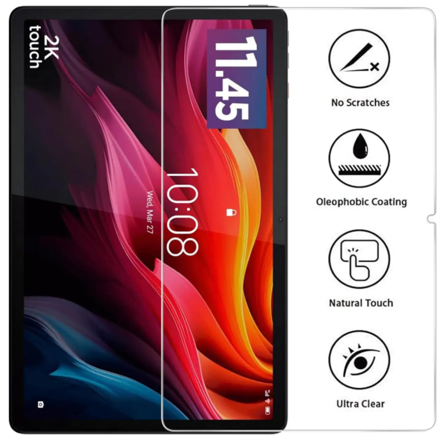 Lámina Mica Vidrio Para Tablet Lenovo Tab Plus 11.5 2024 1