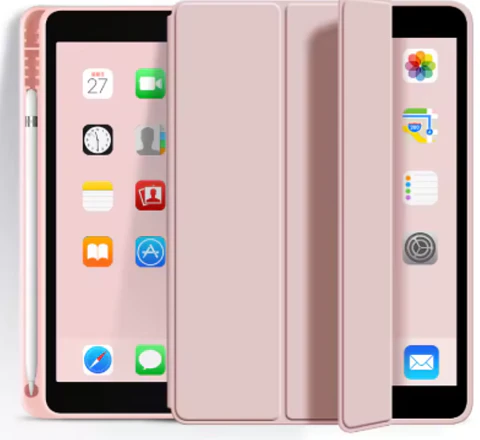 Carcasa Smart Cover Ranura Para iPad 10ma 10.9 Rosado